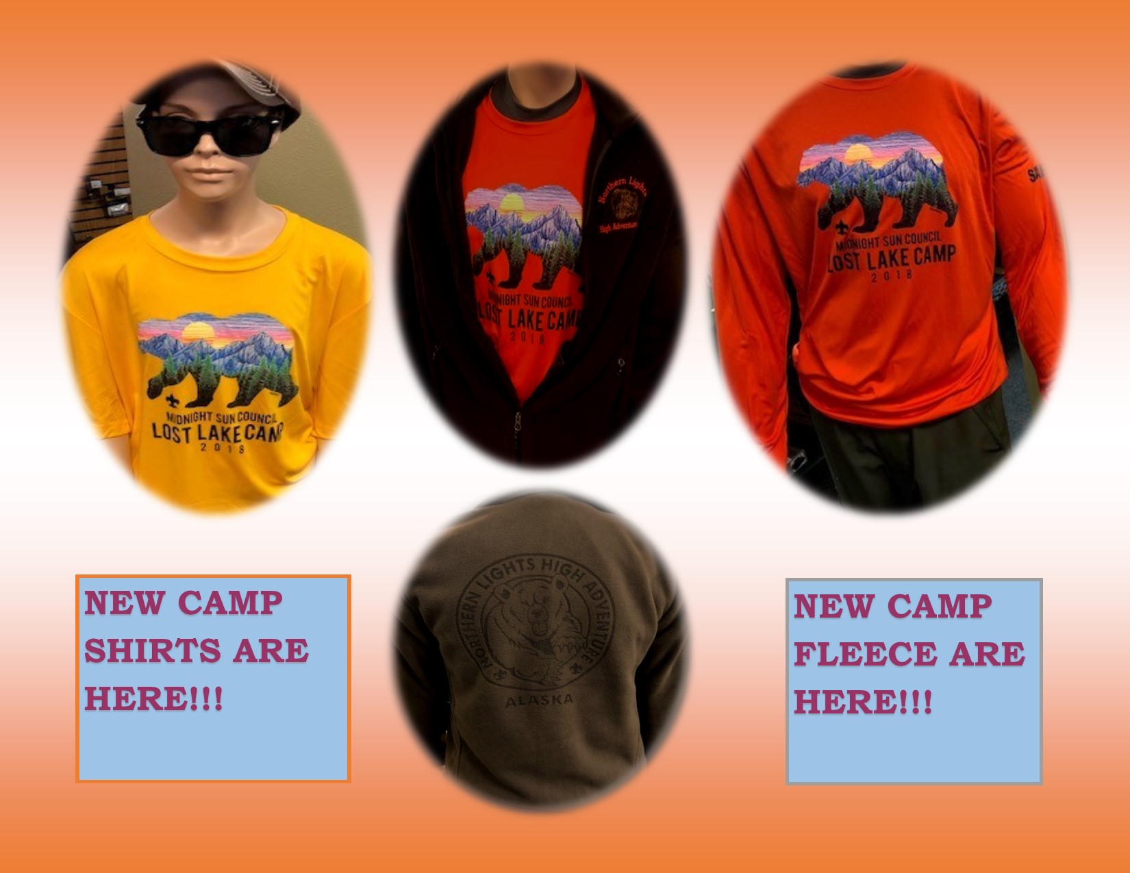New Camp Shirts