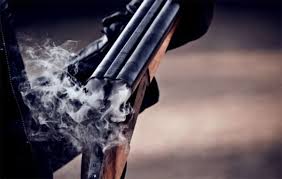 smoking rifle